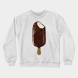 Ice lolly - chocolate coated vanilla Crewneck Sweatshirt